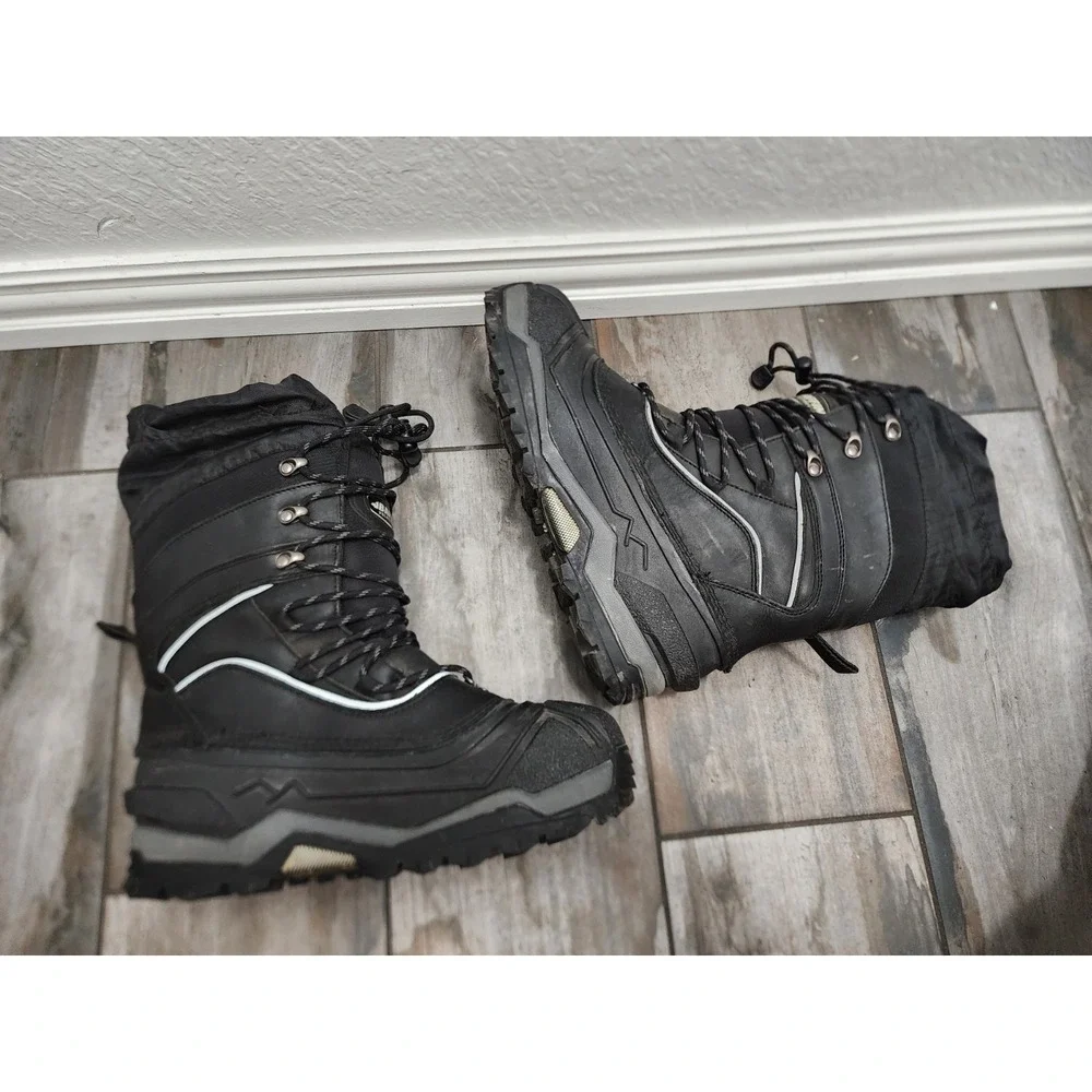 BAFFIN Men's Comfortable Insulated Snow Monster Boot Black Sz 8